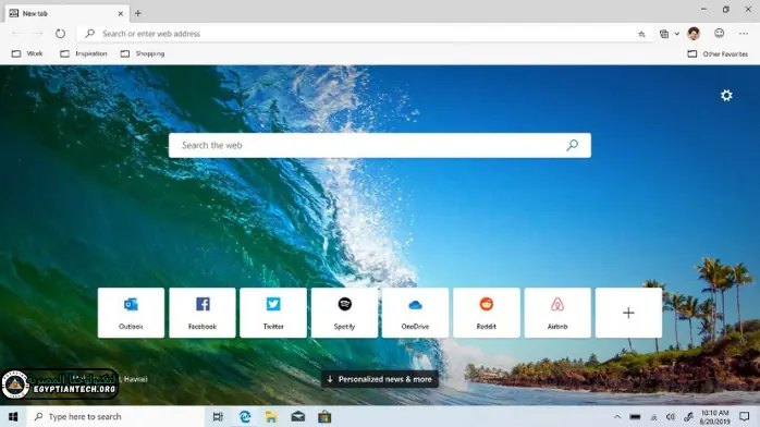 تحميل متصفح Edge للكمبيوتر ويندوز 7
