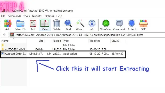 Autocad step 4